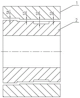 Double gap high flow resistance balance device