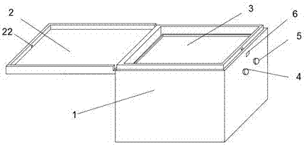 Portable 3D printer storage box