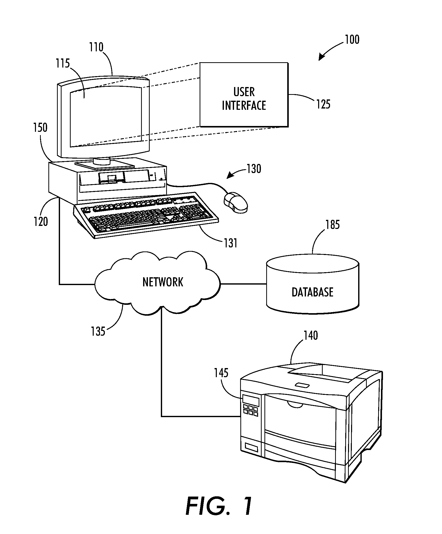 Method and system for automatically recommending rules based on desired print criteria