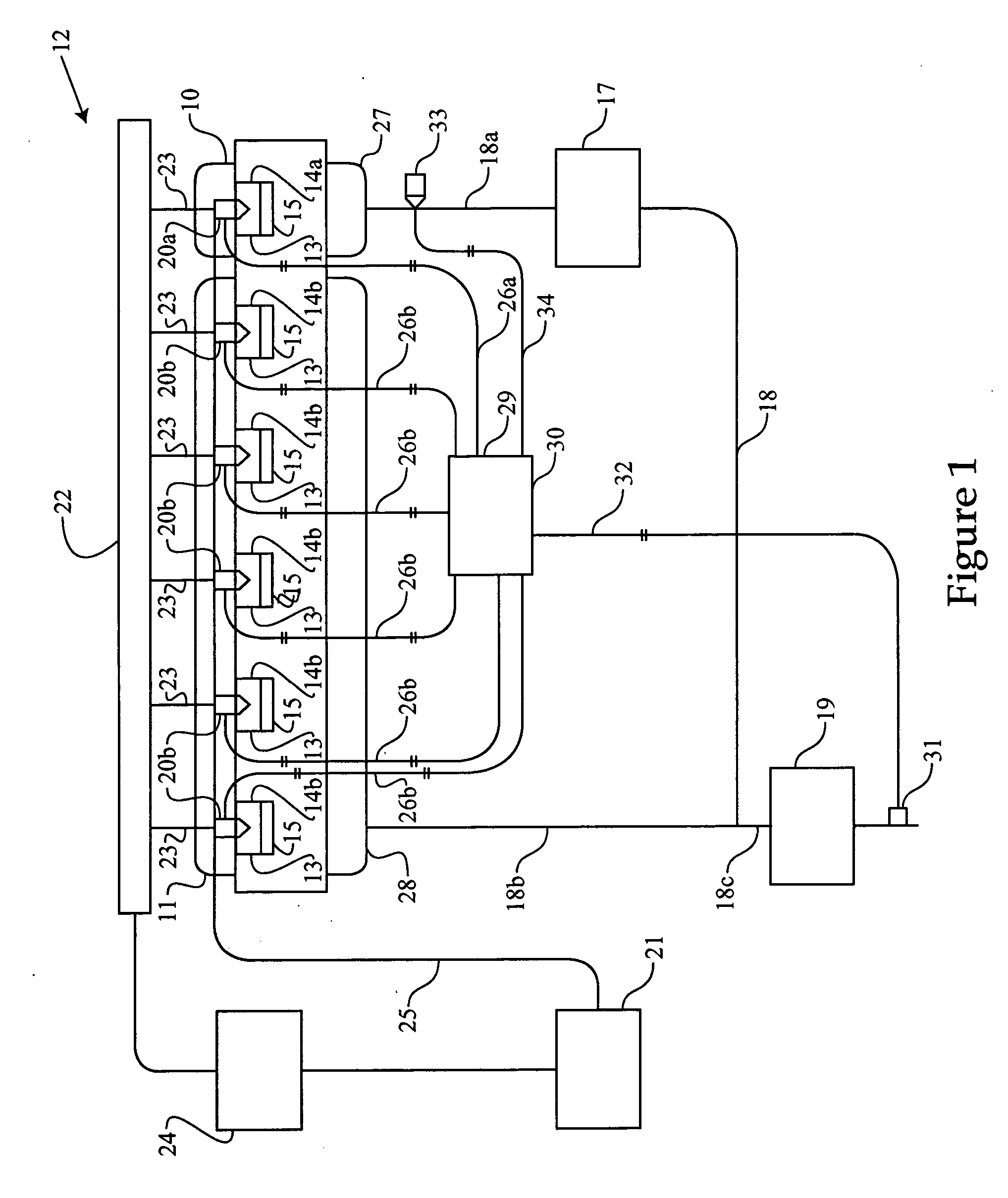 On-board ammonia generation and exhaust after treatment system using same