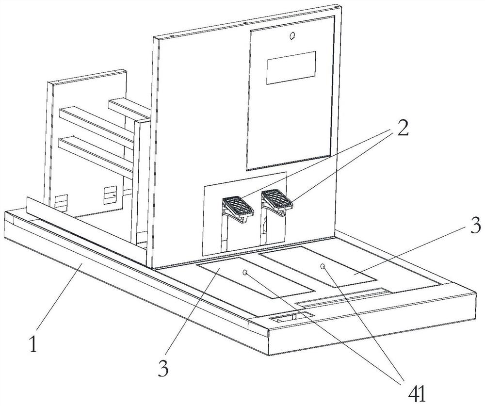 Driver self-service physical examination machine