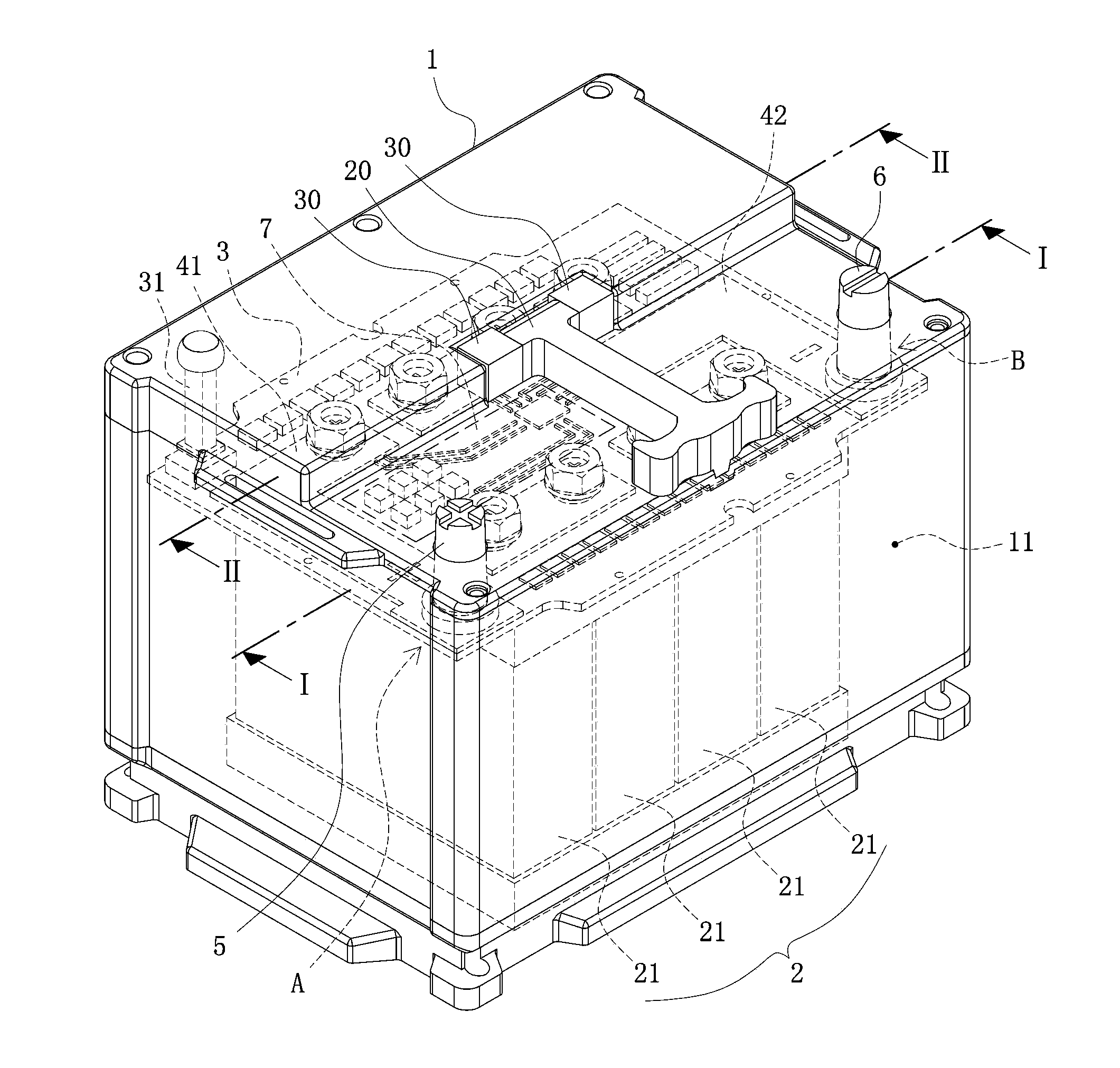 Modularization battery