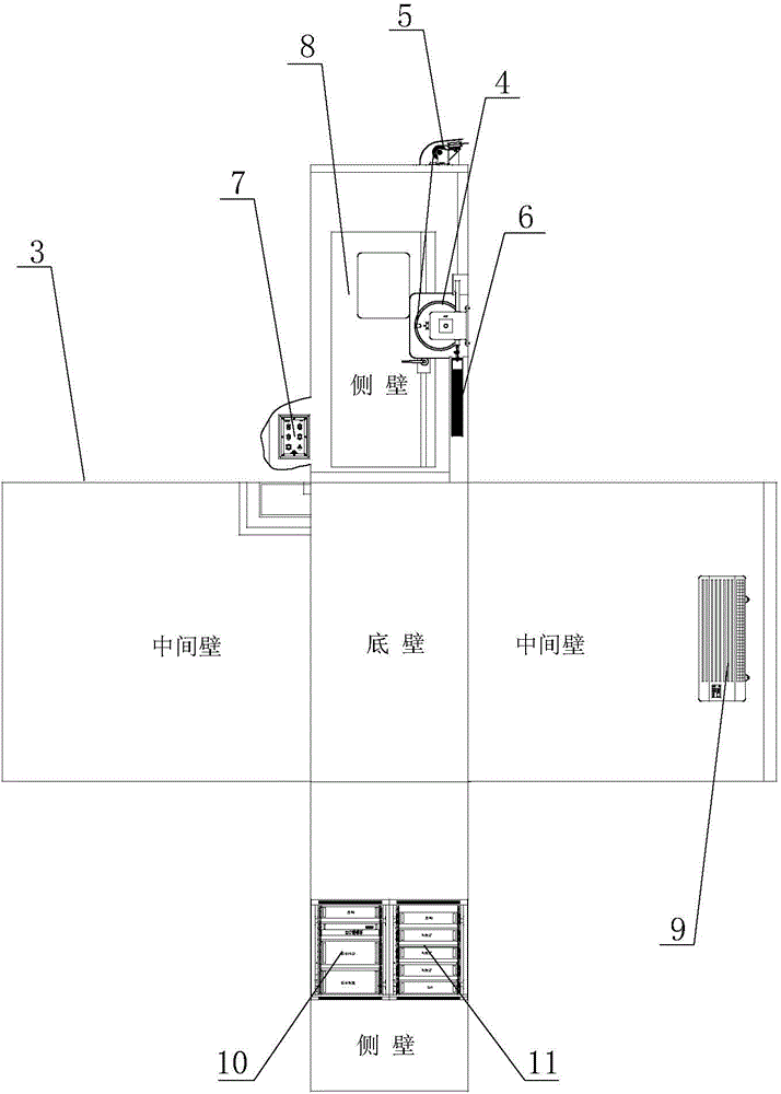 Automatic balloon releasing system for ground 8-level wind