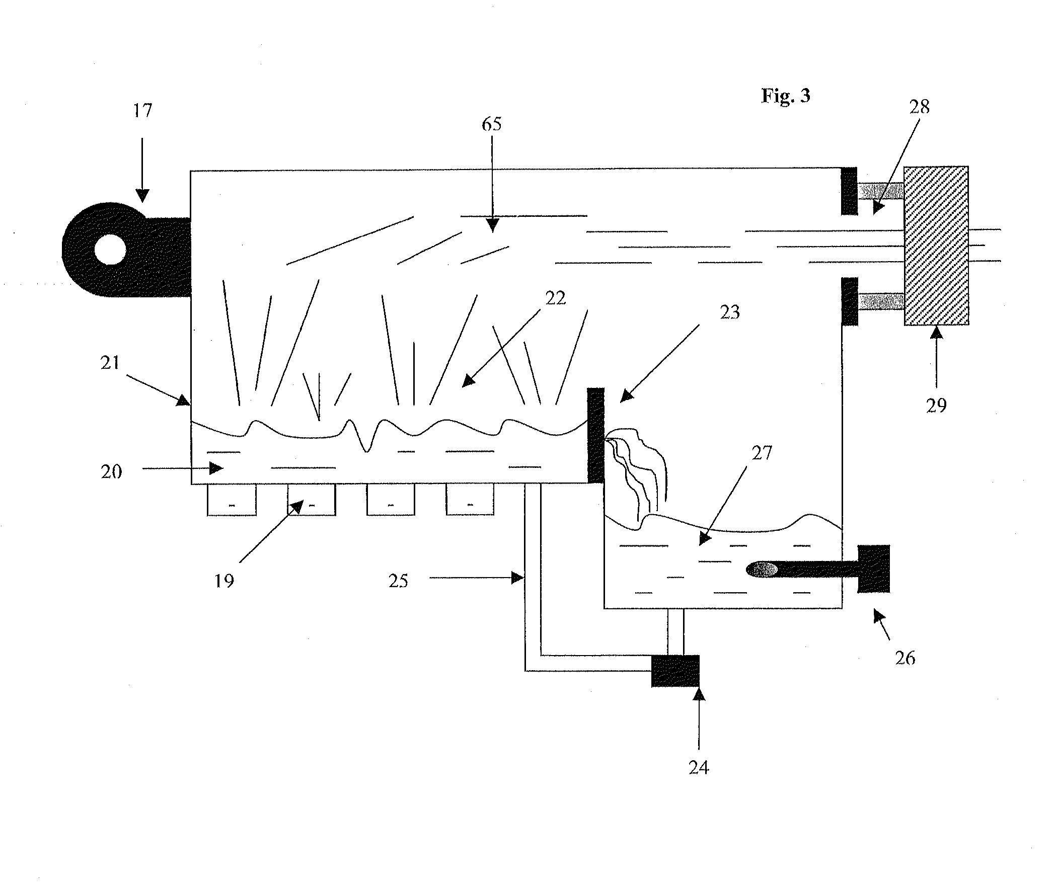 Methods and apparatuses for applying agent to objects