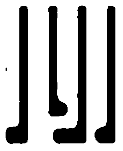 Grid electrode LELE dual graph forming method based on DARC mask structure