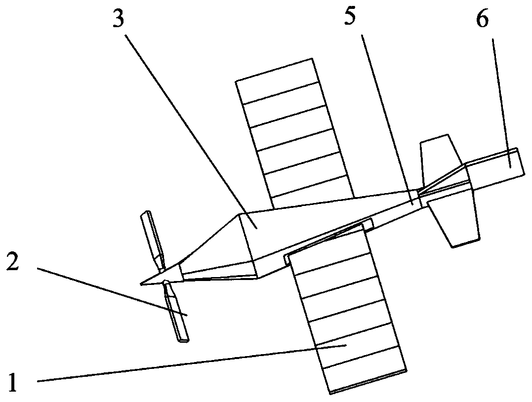 Intelligent flexible inflatable wing unmanned aerial vehicle structure