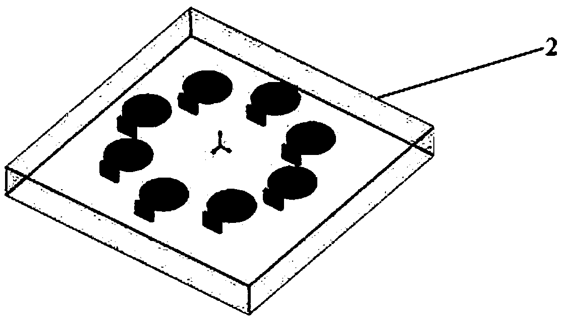 Vortex electromagnetic wave converging device, wireless communication system