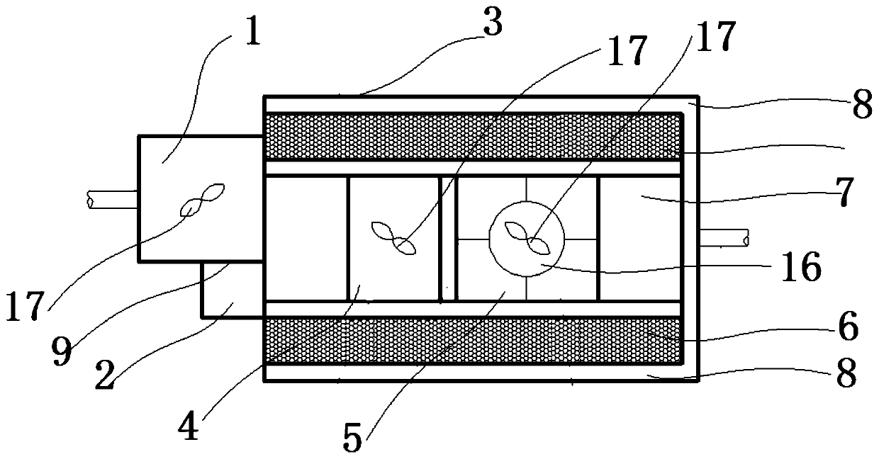 Desulfurization wastewater pretreatment reaction device