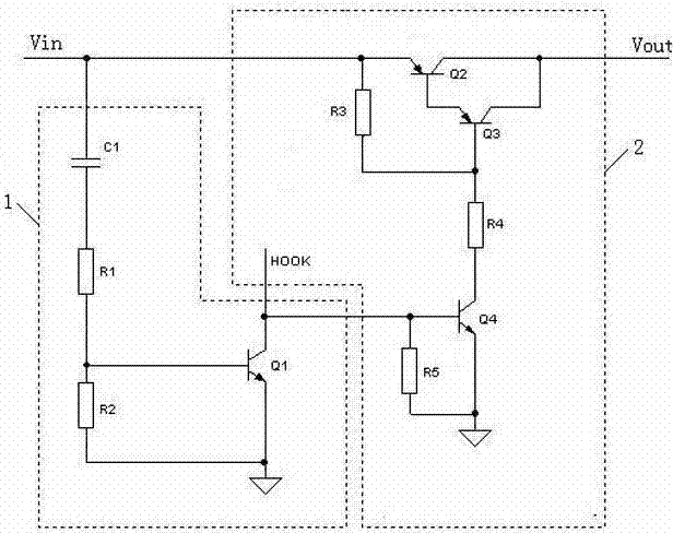 Device off hook thunder-proof method and device