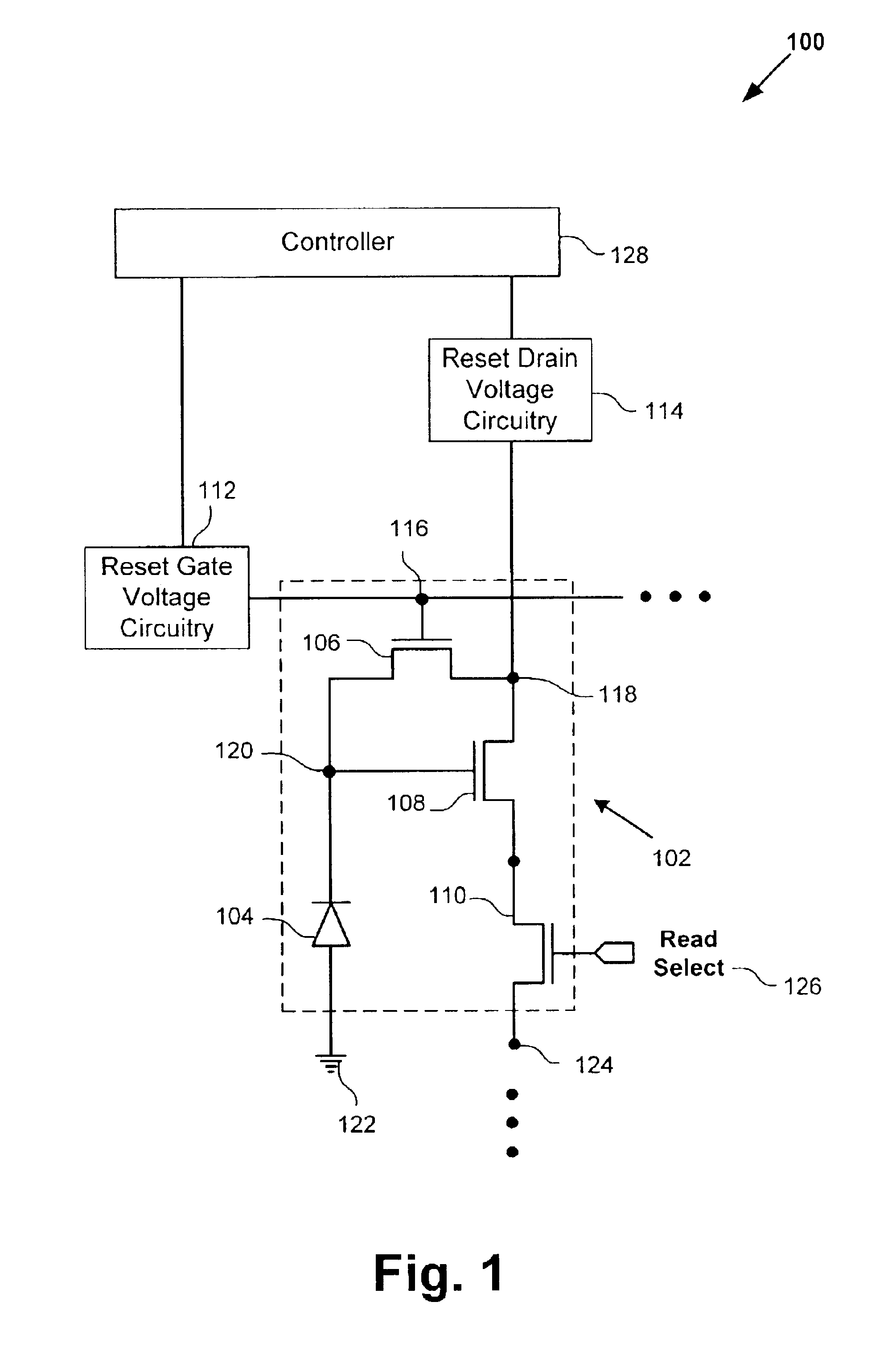 Reducing reset noise in CMOS image sensors