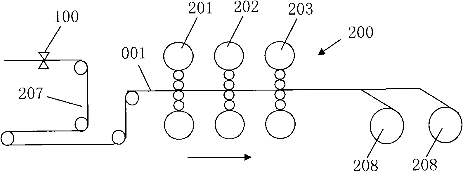 Method for controlling strip-steel edge drop of tandem mills