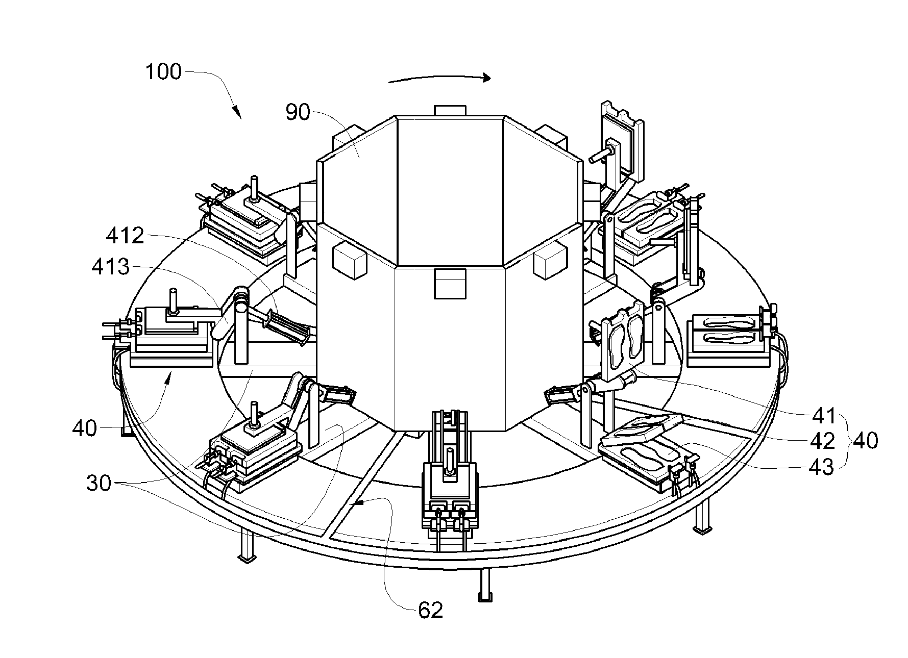 Polyurethane-coated spandex fabric-fused midsole and apparatus and method for manufacturing the same