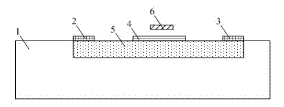 Cantilever beam frequency detector and detection method based on micromechanical gallium arsenide