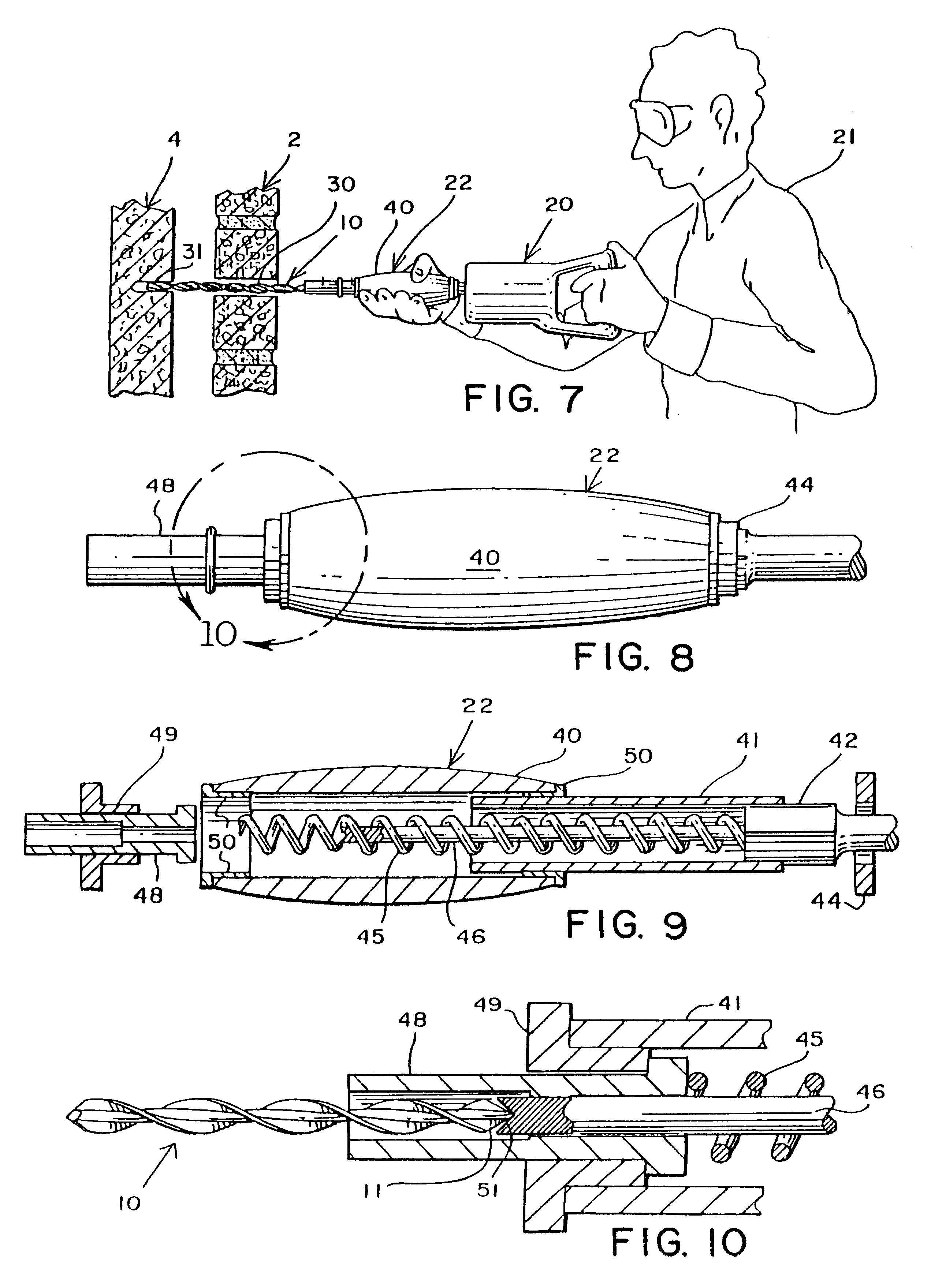 Method of securing walls with a tie