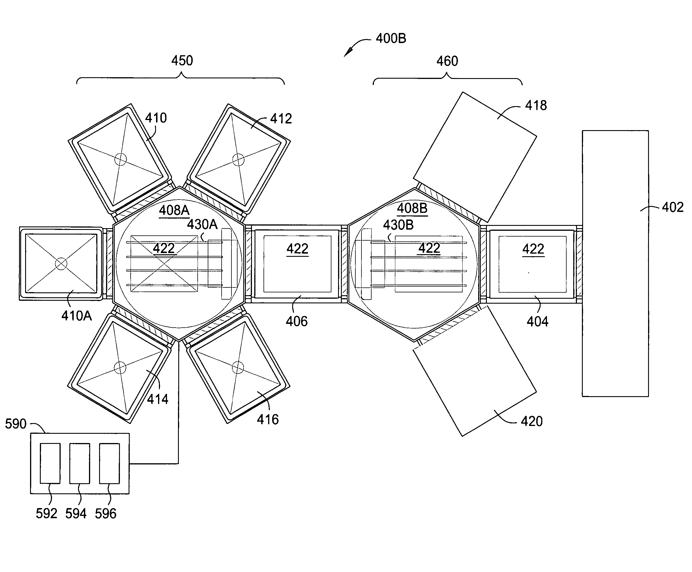 Hybrid PVD-CVD system