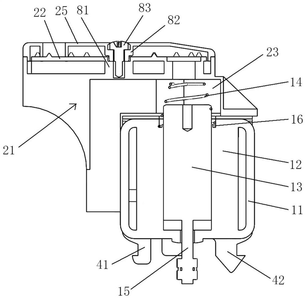 Under-voltage tripping device for circuit breaker