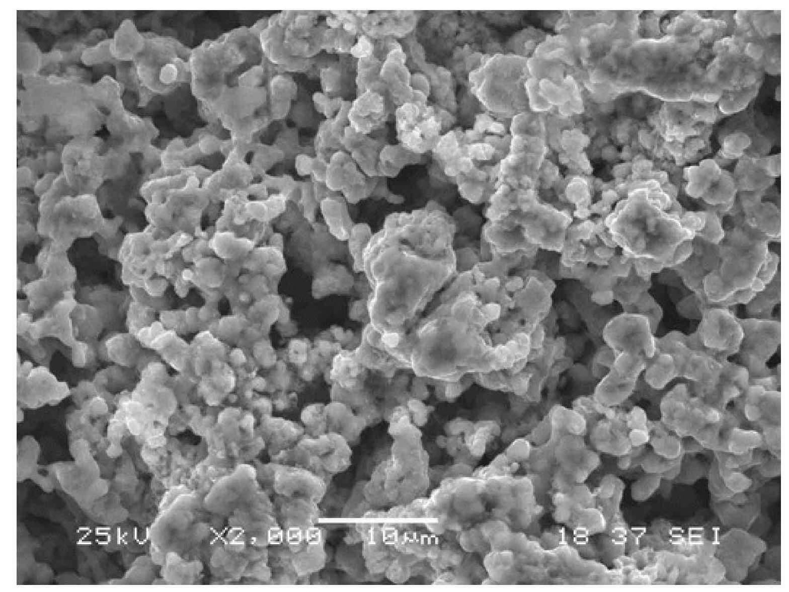 NiAl intermetallic compound porous material and preparation method thereof