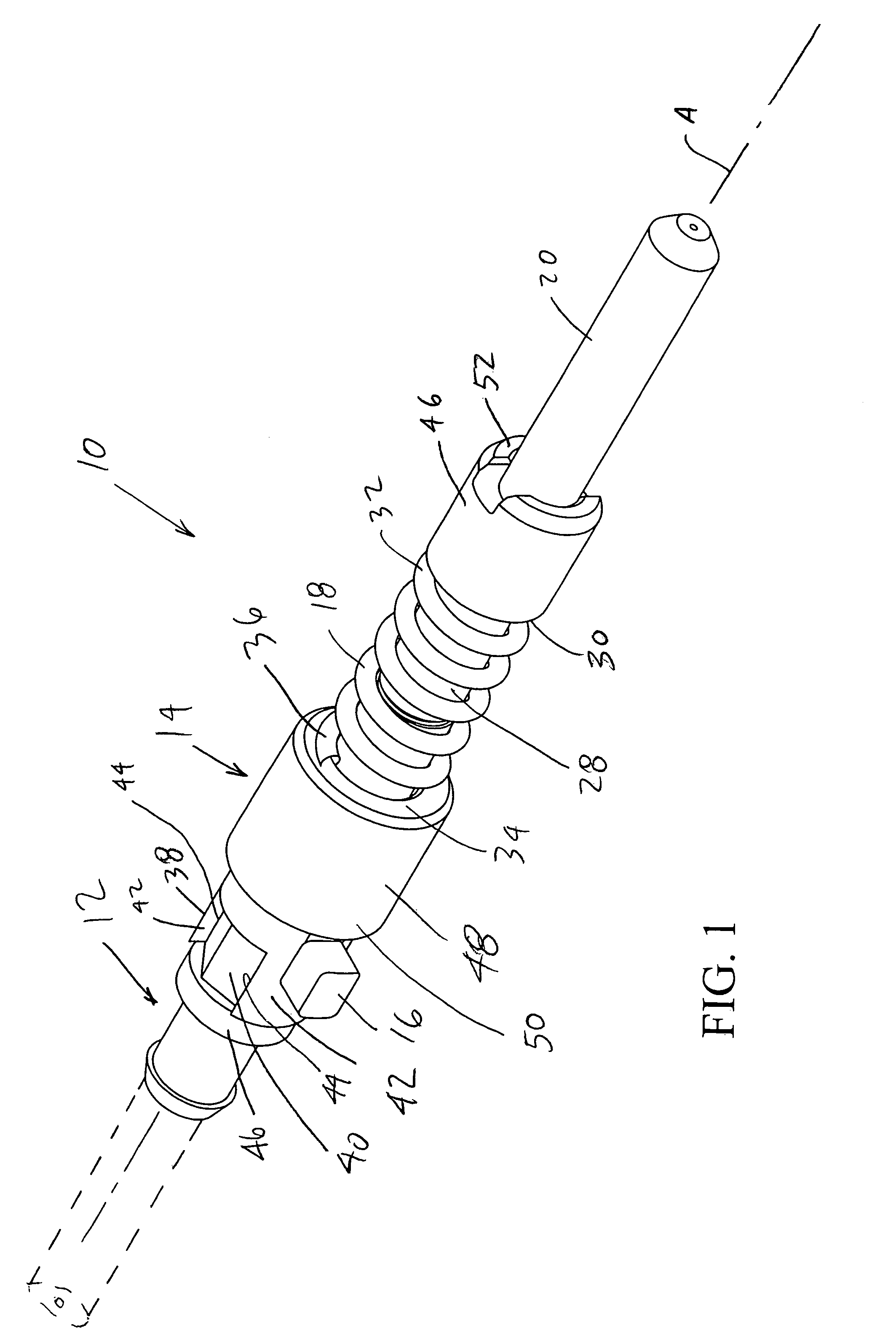 Optical fiber terminus assembly