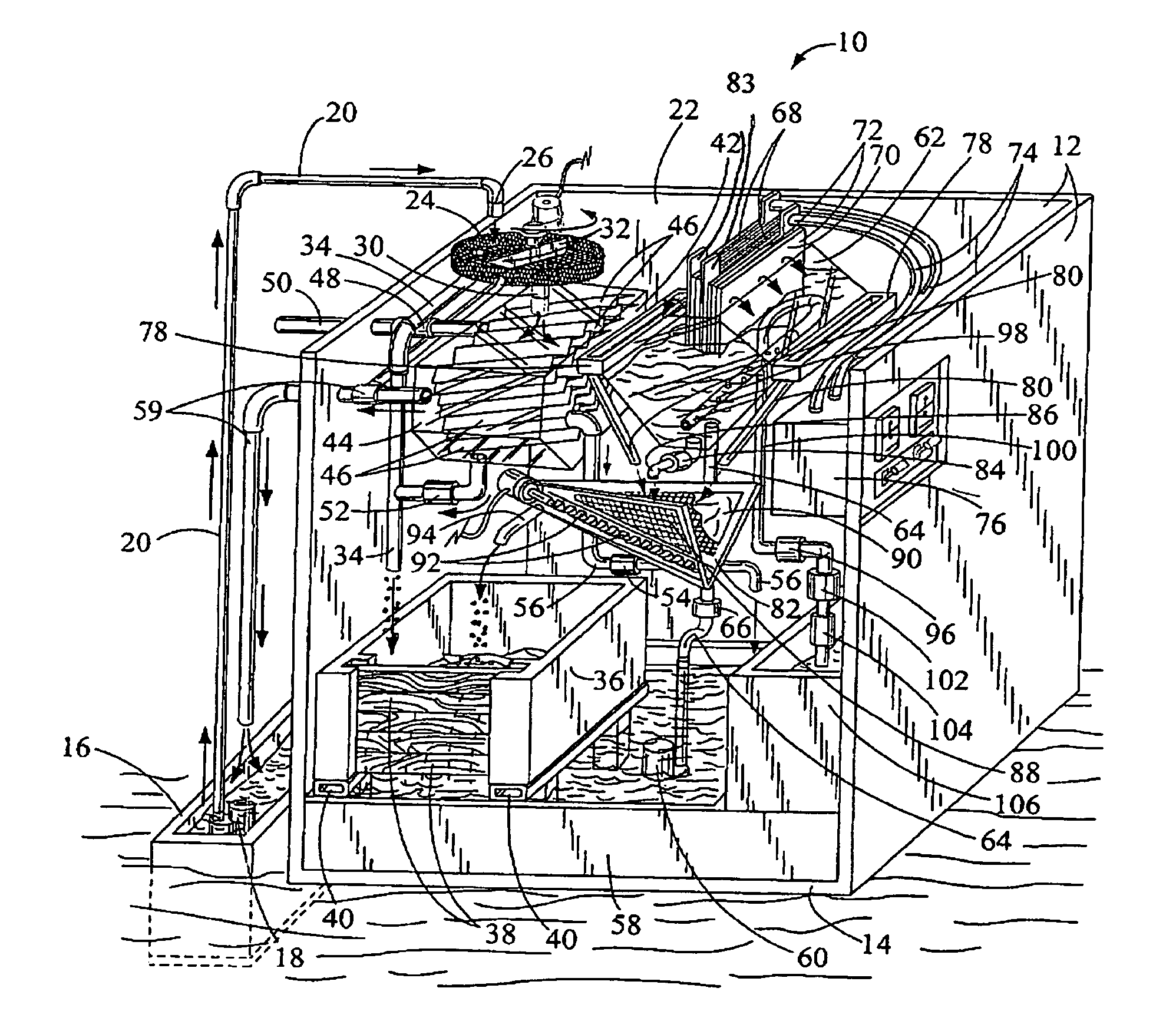 Electrocoagulation waste water batch tank treatment system