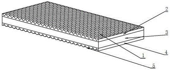 High scattering super-hydrophobic quantum dot film and preparation method thereof