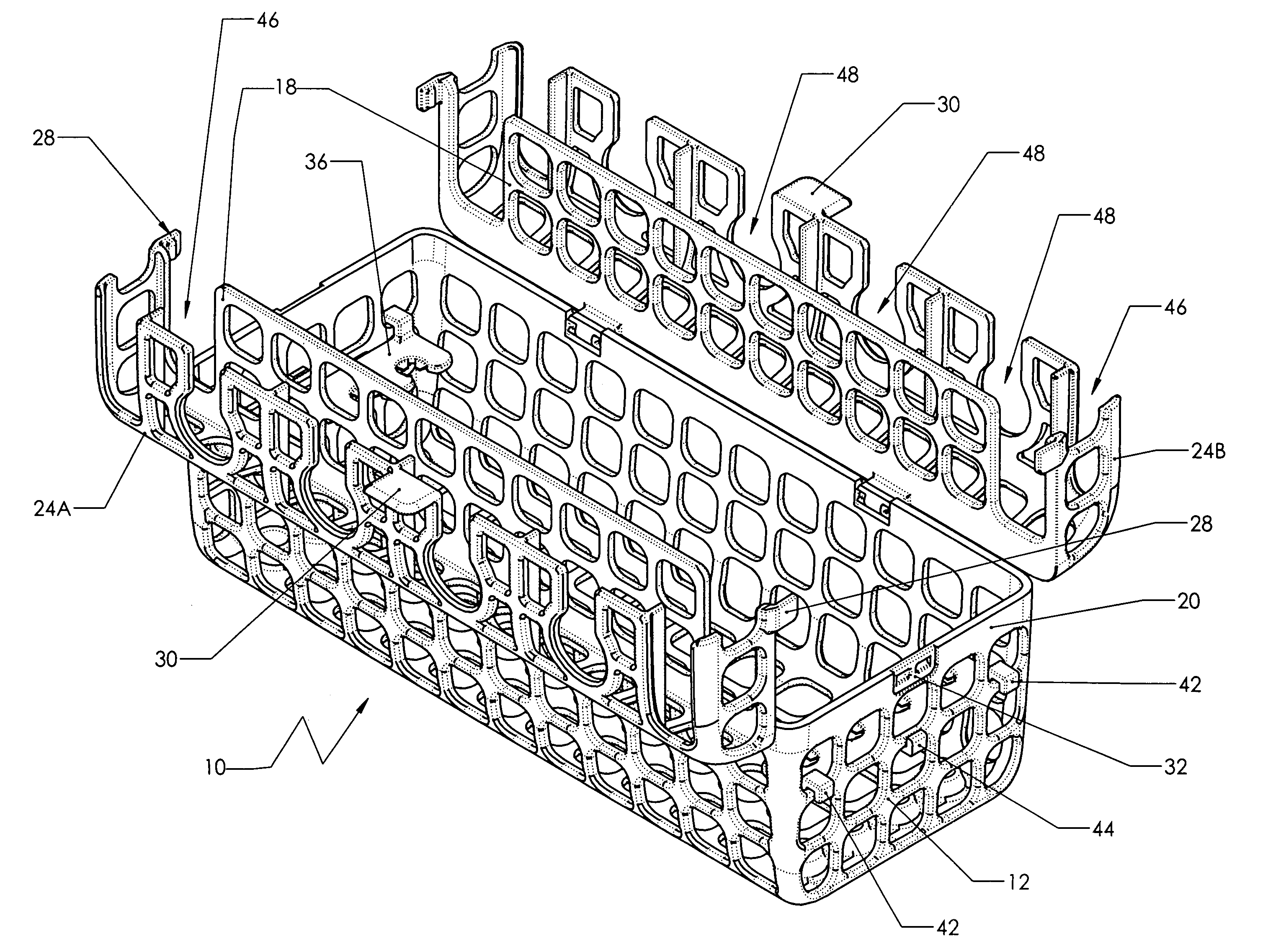 Dishwasher basket