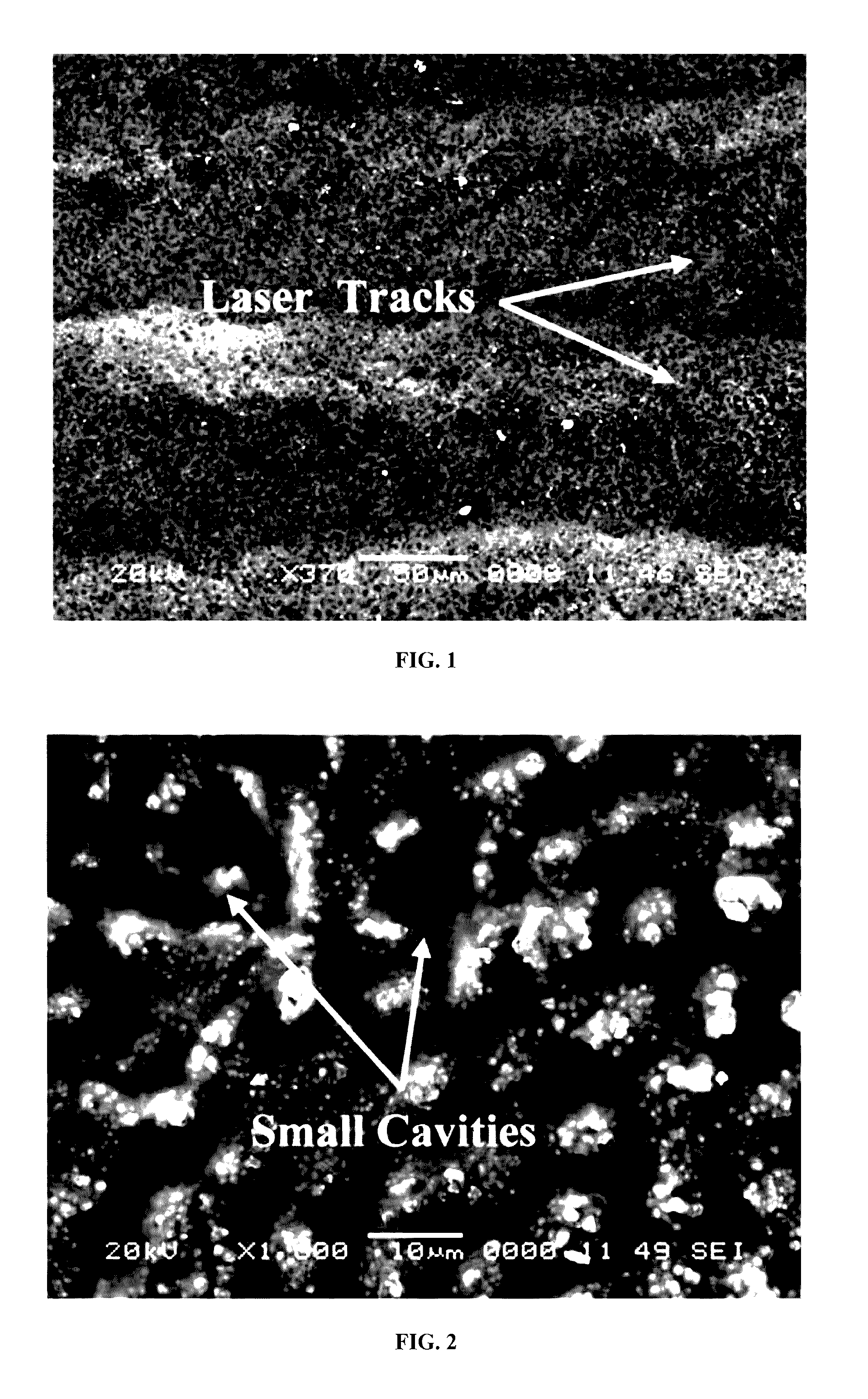 Laser ablation method for treating a copper alloy containing metallic surface and increasing hydrophobicity