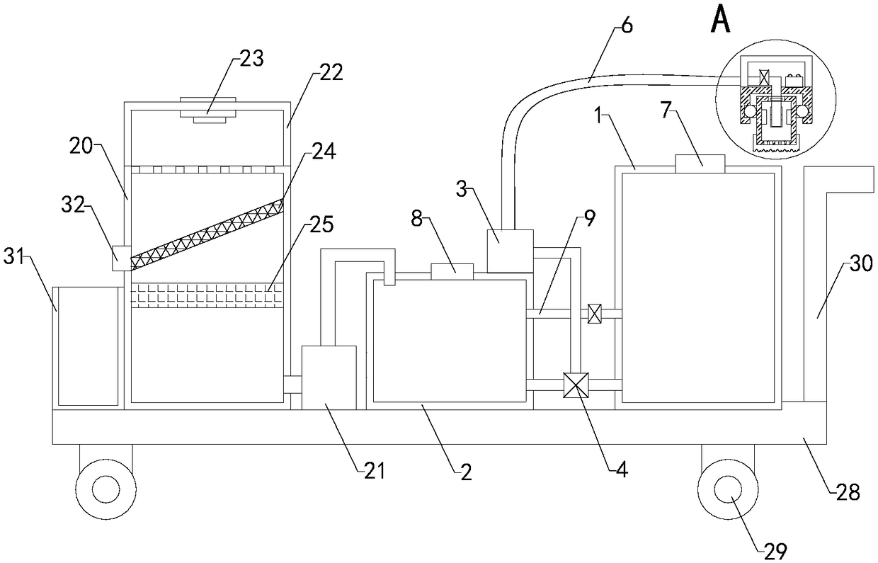 Multifunctional vehicle cleaning device