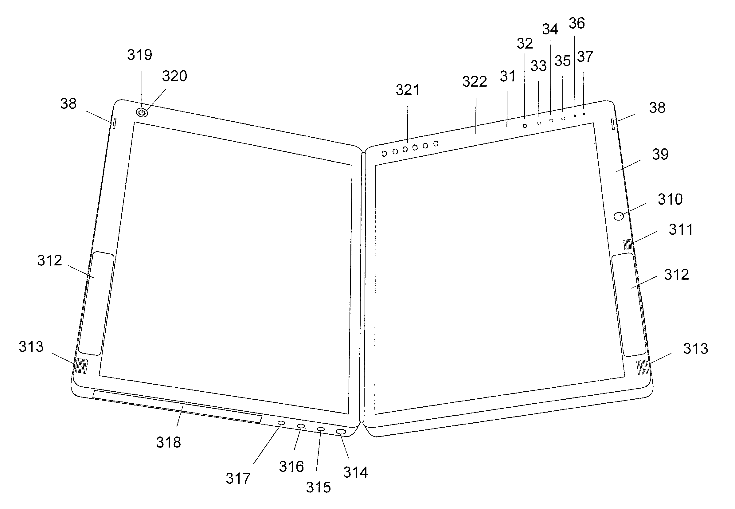 Folding computer