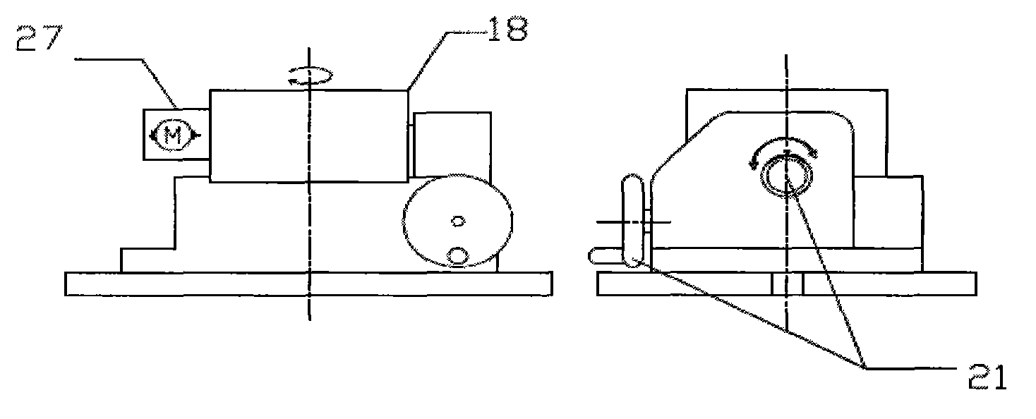 Measurement method for crystal material crystal direction