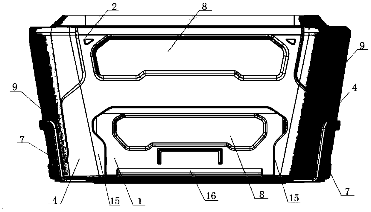 A suspension rail transit system