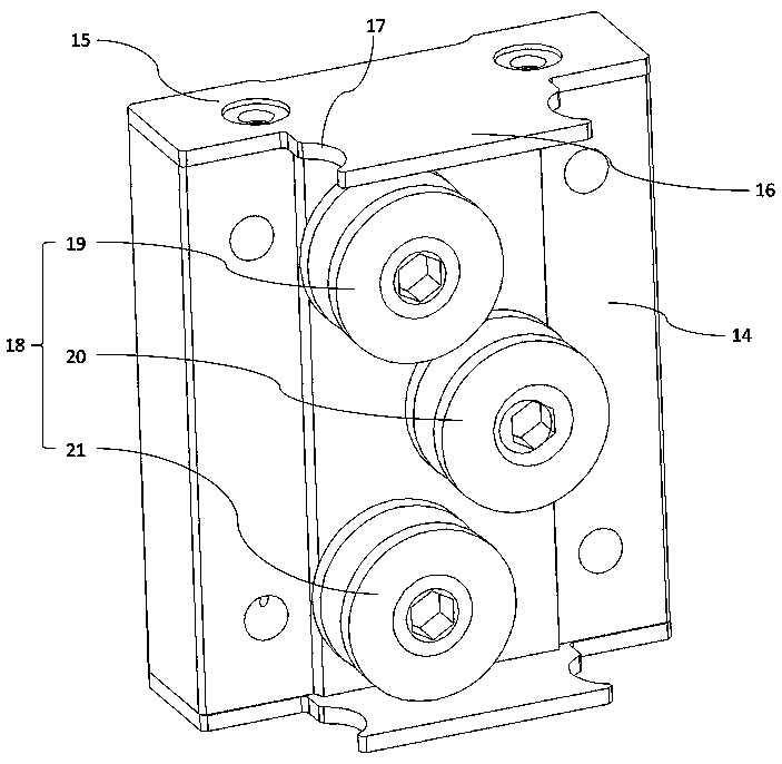 Lifting mechanism and photocuring 3D printing device