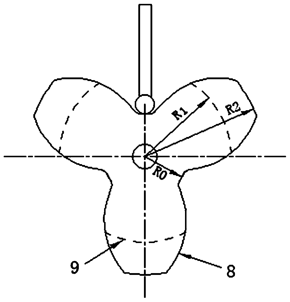 Transport and dumping device