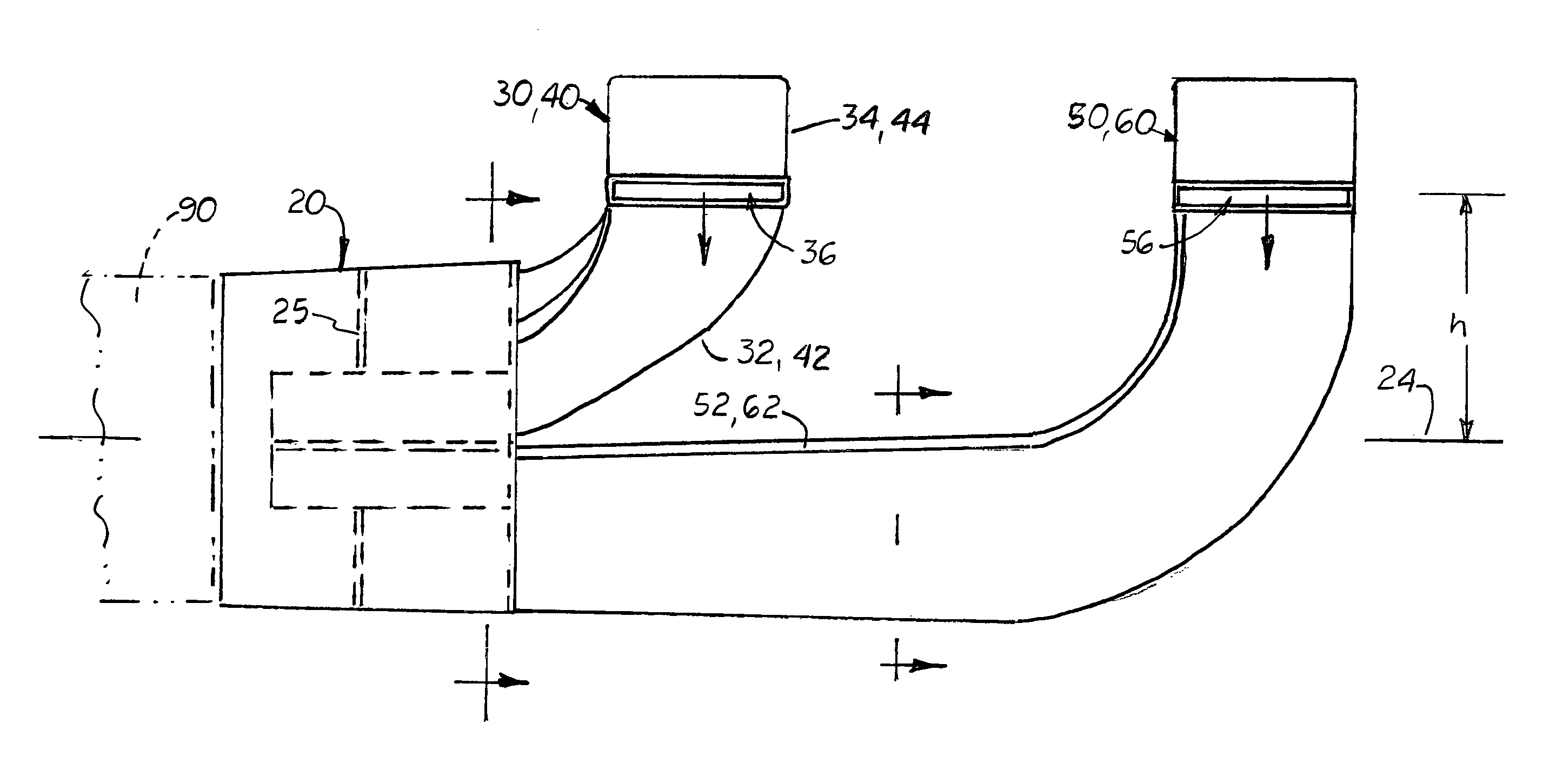 Aircraft engine balanced thrust vectoring system