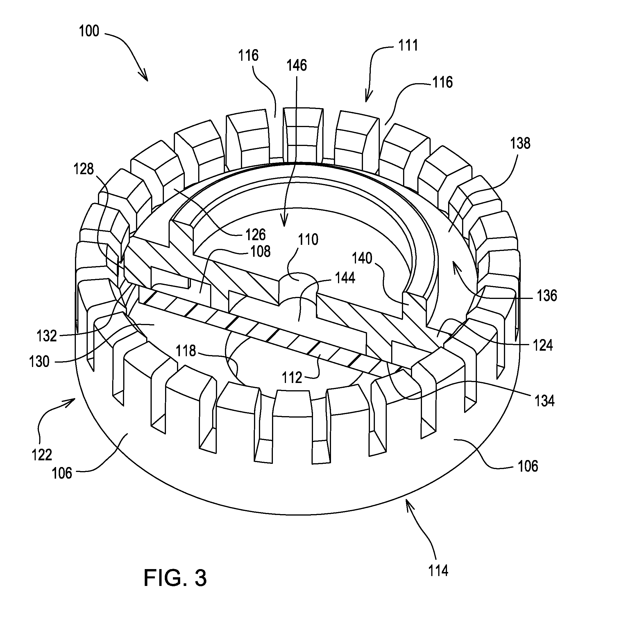 Disc shaped regulated drip irrigation emitter