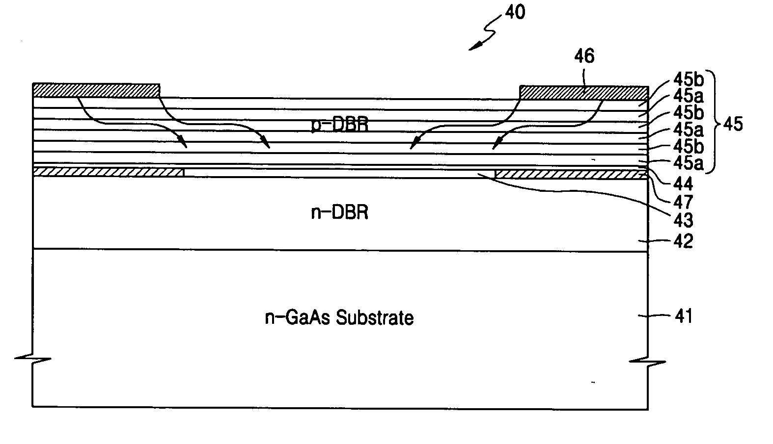 Laser pumping unit and high power laser device tunnel junction including the same