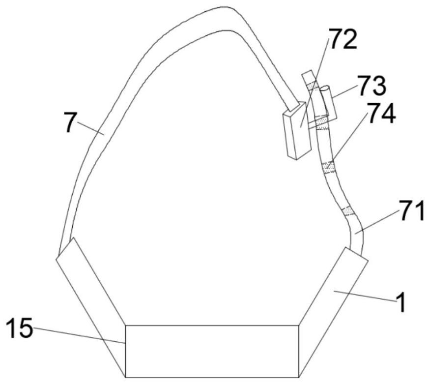 Anti-pressure care device for orthopedic patient's affected area