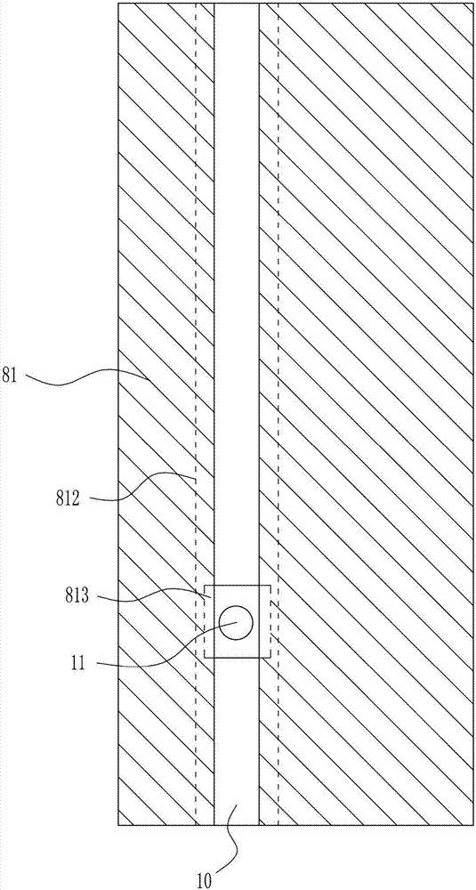 Multi-stage crushing device for computer case