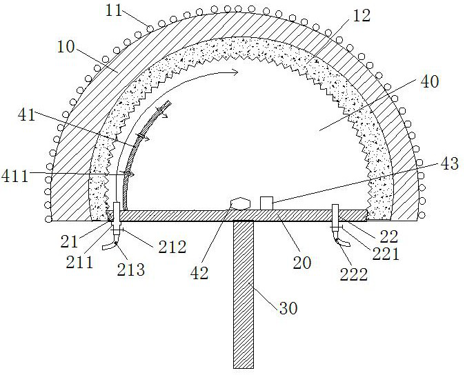 A kind of grinding method of milling cutter for milling processing of titanium-based composite materials