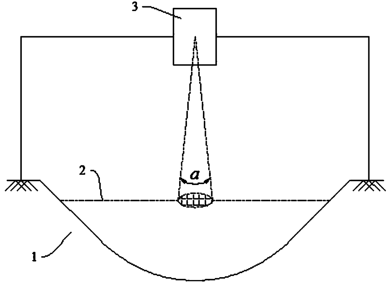 Method for automatically measuring flow of open channel by use of radar speed indicator