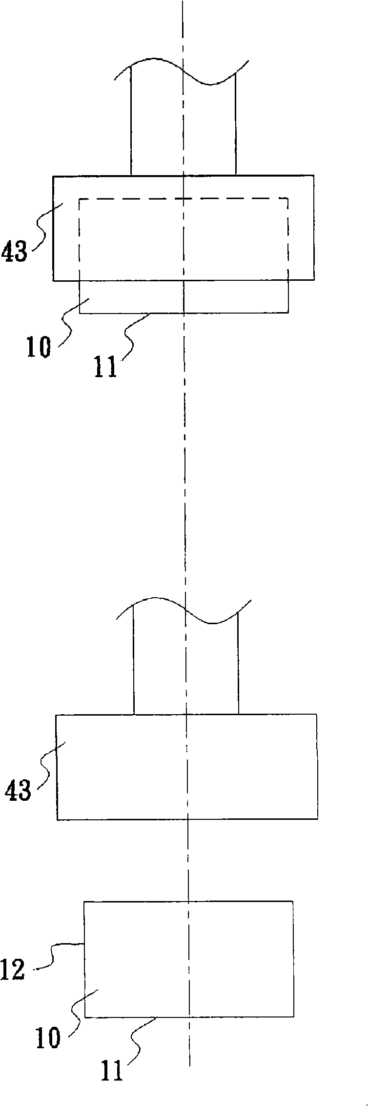 Hot pressing mechanism