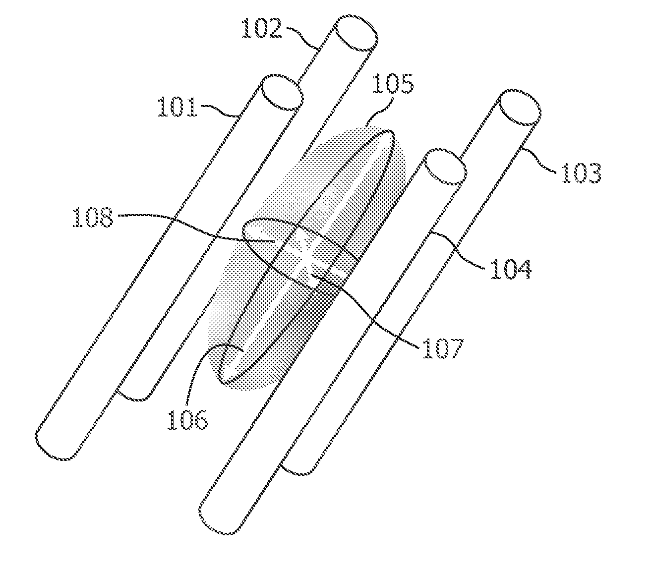 Fibre tracking on the basis of macroscopic information