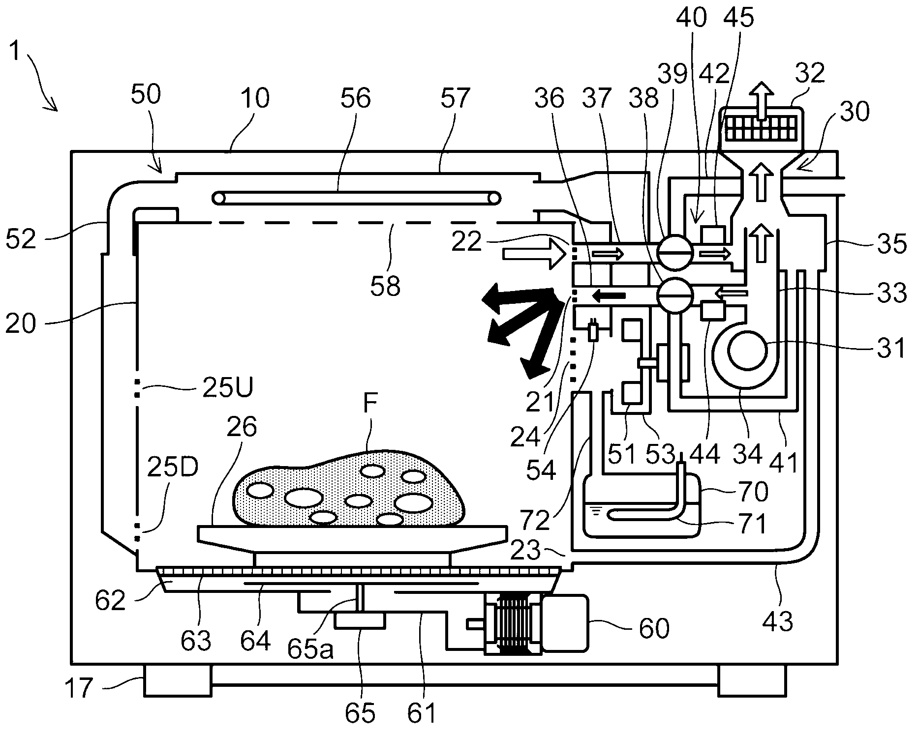 Heat cooking device