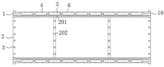 Water supply and drainage pipeline capable of preventing fracture and leakage