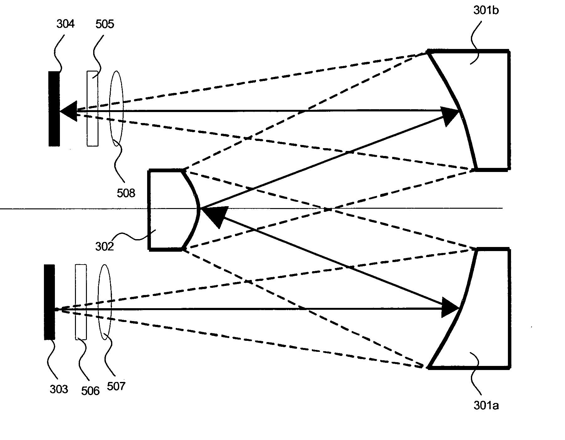 Large field of view protection optical system with aberration correctability for flat panel displays