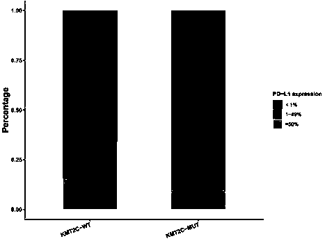 Method for predicting sensitivity of patients with NSCLC (non-small cell lung cancer) to immunotherapies