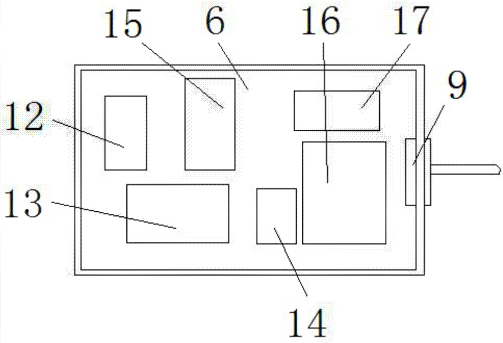 Inspection and treatment device for diseases in cardiology department