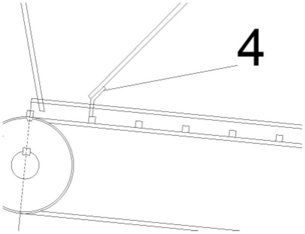 Large-length-to-diameter-ratio bar material belt type sorting device