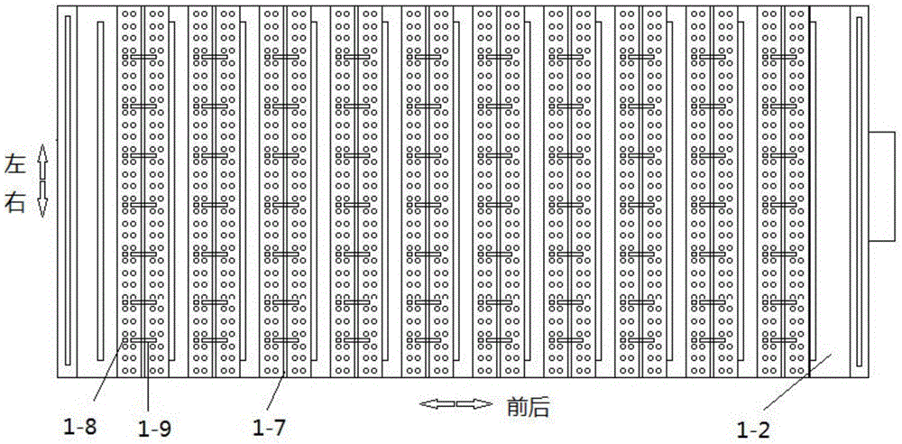 Vertical connection plate of movable warehouse with multiple temperature zones