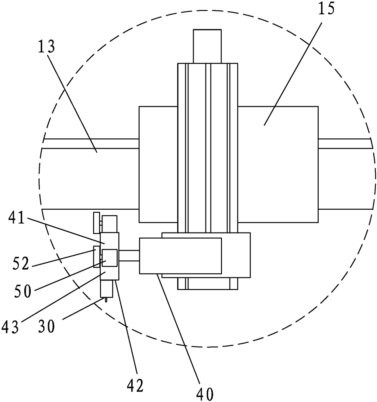 A grinding and polishing process for special-shaped stone railings using a grinding and polishing machine with carving and grinding