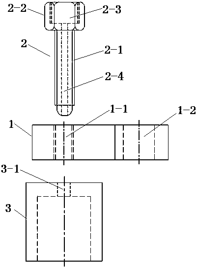 A pressurized leak plugging fixture for blisters on the end face of flange cover and using method